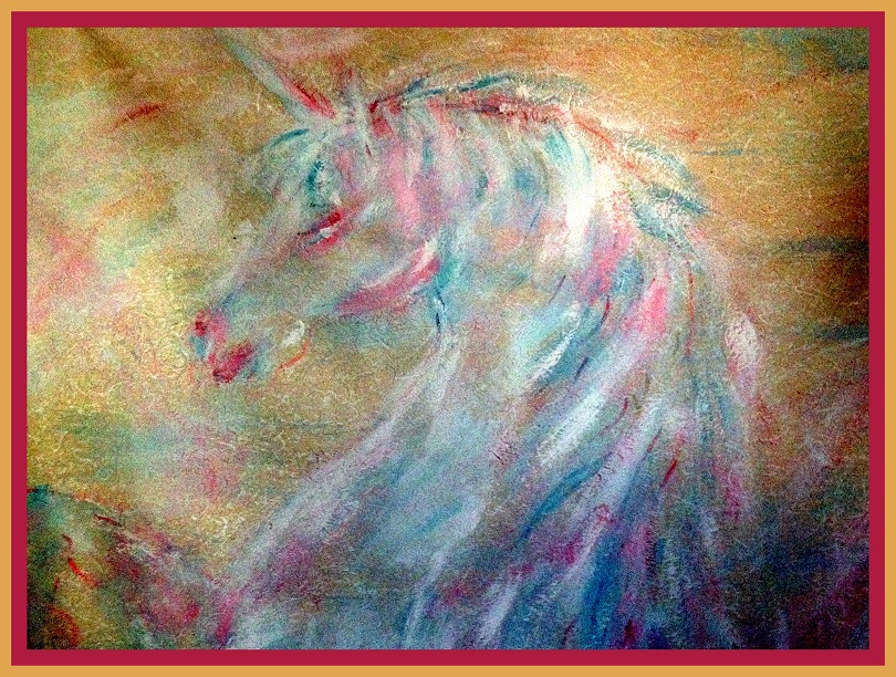 painting of a pony by david monte cristo